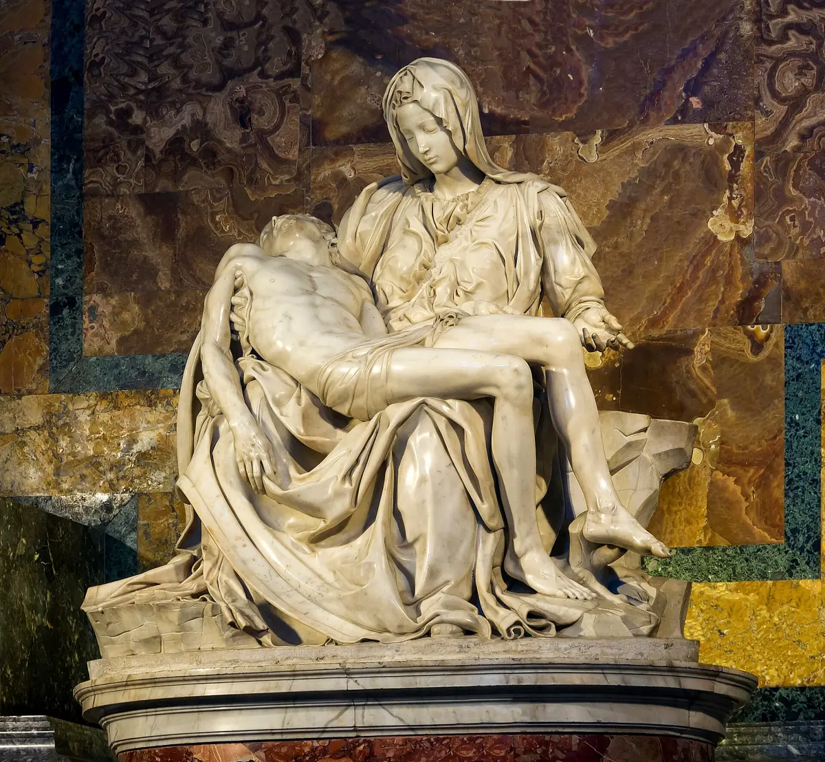 Michelangelos Pietà im Petersdom, Vatikanstadt